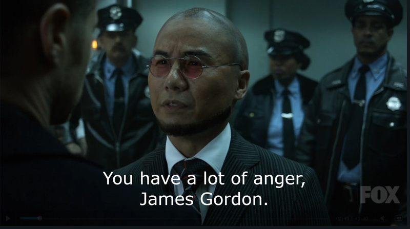 Hugo Strange, psychologist and master of stating the obvious